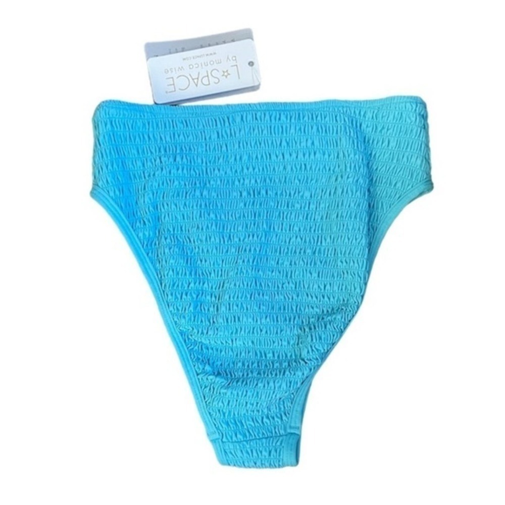 L*Space Barlette Bitsy Bikini Bottoms NWT Size Large Aquarius - Picture 4 of 15